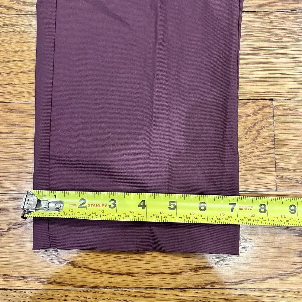 Tommy John The‎ Go Anywhere Collection Jogger Pants Mens 34/35 Burgundy